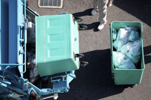 Eco-friendly skip hire service in Rotherhithe promoting recycling
