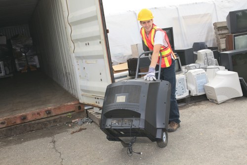 Eco-friendly recycling during office clearance