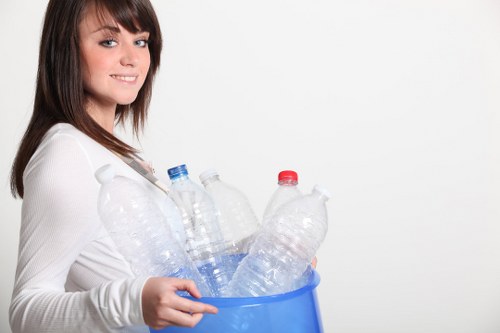 Eco-friendly waste management with recycling skips